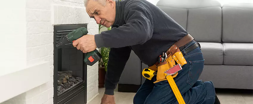 New Indoor Fireplace Installation in Greensburg, Pennsylvania