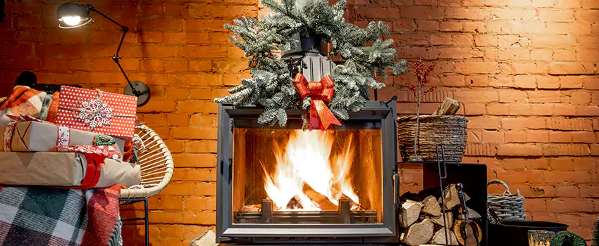 Travis Industries Linear Gas Fireplace Installation in Greensburg, Pennsylvania