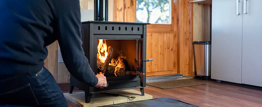 Open Hearth Wood Fireplace Installation in Greensburg, PA