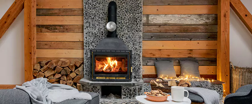 Thelin Hearth Products Direct Vent Gas Stove Fireplace Inspection in Greensburg, Pennsylvania